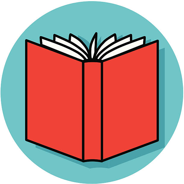 A vector icon of an open book.